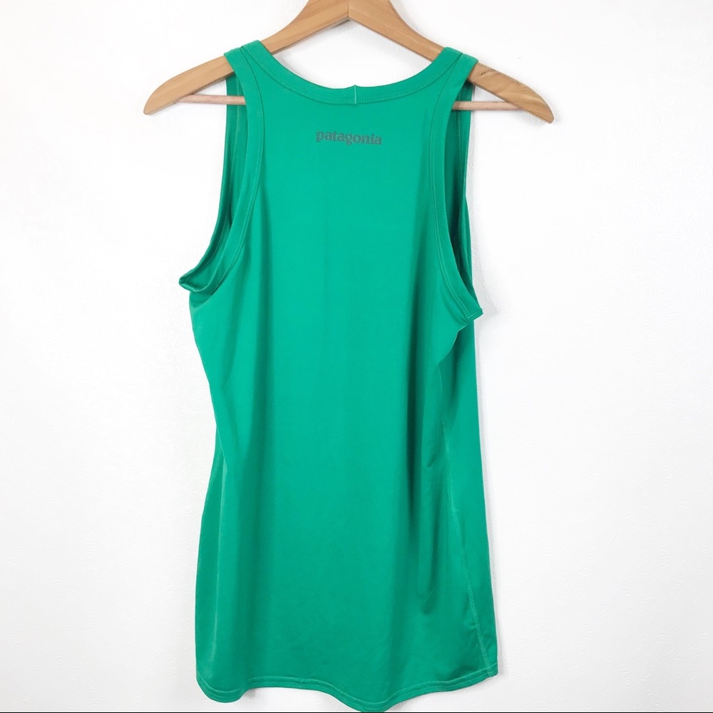 Patagonia Green Capilene Base Layer Tank Top M